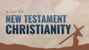 A Call for NT Christianity Program
