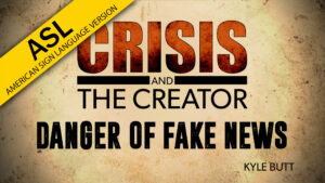 Danger Of Fake News | Crisis and the Creator (ASL)