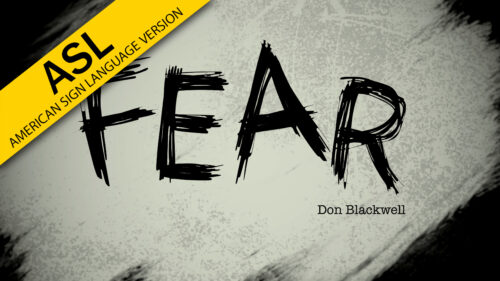 Fear (ASL)
