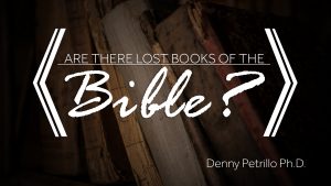Are There Lost Books of the Bible?