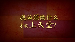 我必须做什么才能上天堂？(What Must I Do To Go To Heaven?) (Chinese - Simplified)