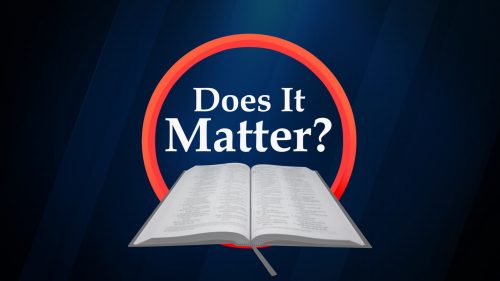 Does It Matter?