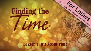 It's About Time | Finding the Time