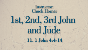 1st, 2nd, 3rd John and Jude Lesson 11