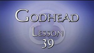 39. Holy Spirit Baptism | Godhead
