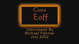 Interview with Guss Eoff by WVBS