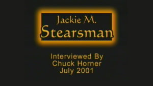 Interview with Jackie Stearsman by WVBS