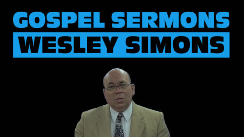 Gospel Sermons by Wesley Simons