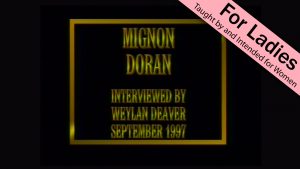 Mignon Doran | Interviews with Christian Women