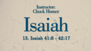 Isaiah: Lesson 13