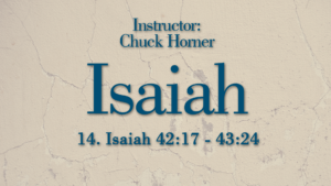 Isaiah: Lesson 14