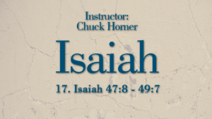 Isaiah: Lesson 17
