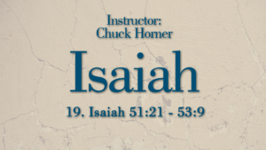 Isaiah: Lesson 19