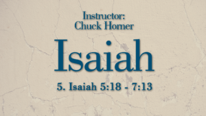 Isaiah: Lesson 5