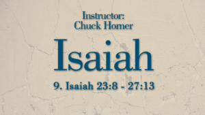 Isaiah: Lesson 9