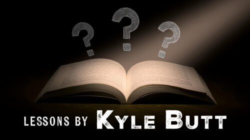 Lessons by Kyle Butt
