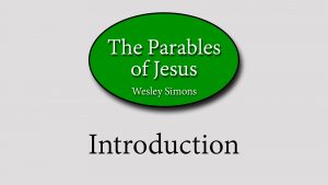 1. Introduction | Parables of Jesus