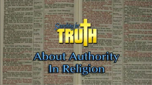 Searching for Truth: About Authority in Religion