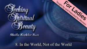 8. In the World, Not of the World | Seeking Spiritual Beauty