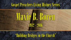Building Bridges in Church | Sermon by Maxie Boren