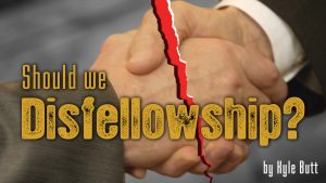 Should We Disfellowship? (Program)