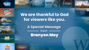 Special Message from Branyon May