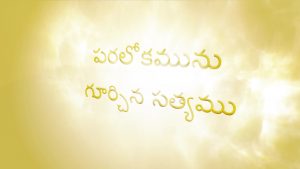 పరలోకమును గూర్చిన సత్యము (The Truth About Heaven - Telugu)