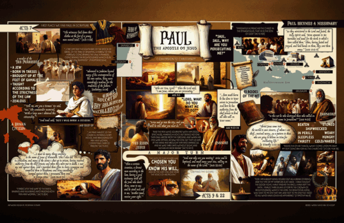 Poster for lesson The Chosen People of God: Paul