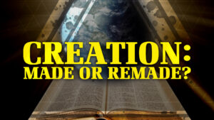 Creation: Made or Remade?