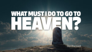 What Must I Do to Go to Heaven? What Must I Do To Go To Heaven Thumbnail