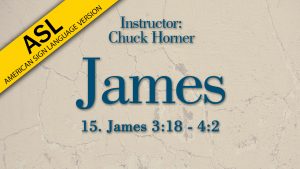 Lesson 15 | James (ASL)