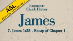 Lesson 7 | James (ASL)