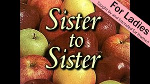 2. Sister to Sister | Apple of Thine Eye