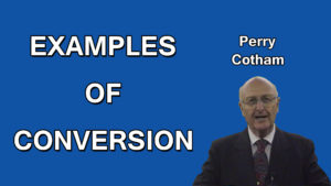 Examples of Conversion