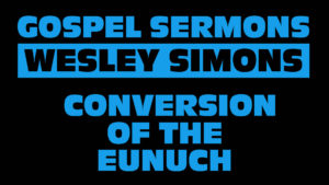 6. The Conversion of the Eunuch | Gospel Sermons by Wesley Simons