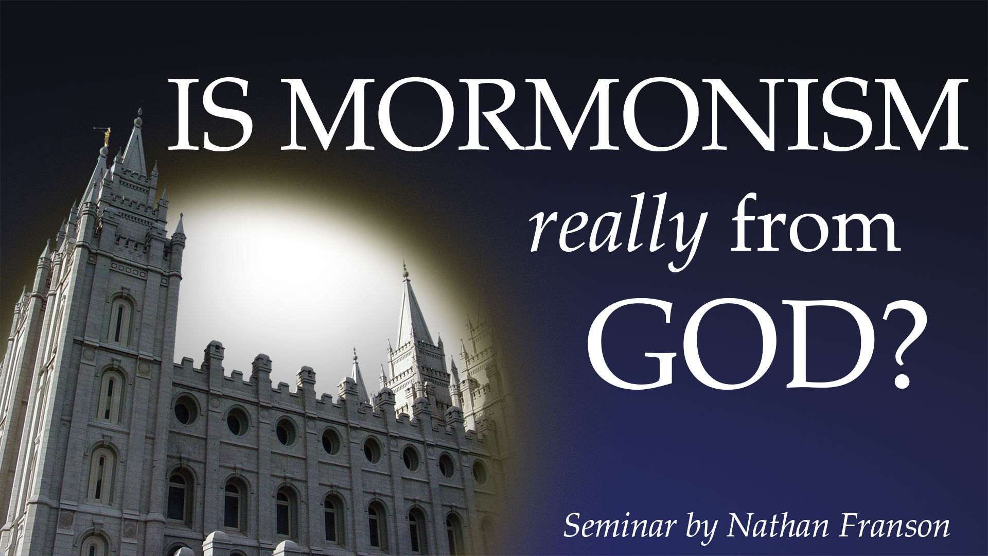 Lesson 1: How Did Mormonism Begin? | WVBS Online Video