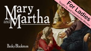 Mary and Martha Program