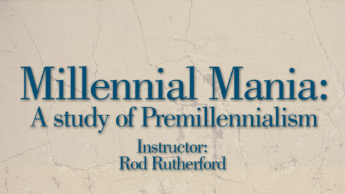 Millennial Mania by Rod Rutherford